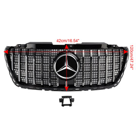 Mercedes Benz Sprinter W907  W910 2018.2-2023 AMG 1500 2500 3500 Frontstoßstangengrill AMG-Stilgrill - 0