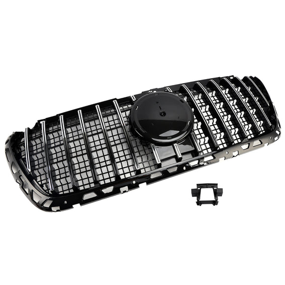 Mercedes Sprinter 2018-2023 W907  W910 Parrilla delantera GT negra brillante tipo Panamericana