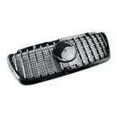 Mercedes Sprinter W907  W910 Grade dianteira estilo GT, para-choque superior, preta, substituição para modelos 2018-2023.-9