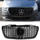 Mercedes Benz Sprinter 2018.2-2023 W907  W910 Griglia paraurti anteriore stile AMG 1500 2500 3500 Griglia nera-1