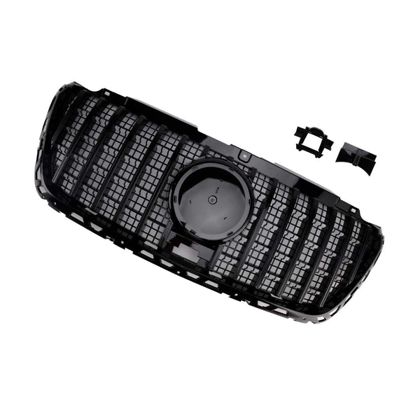2018.2-2023 Mercedes Benz Sprinter W907 W910 1500 2500 3500 GT Style Front Bumper Grill Black Grille