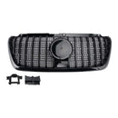 Mercedes Sprinter 2018-2026 W907  W910 Calandre de pare-chocs avant de remplacement style GT, noir brillant, avec cadre noir.-12