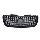 Mercedes Sprinter 2018-2026 W907  W910 Calandre de pare-chocs avant de remplacement style GT, noir brillant, avec cadre noir.-11