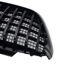Mercedes Sprinter 2018-2026 W907  W910 Calandre de pare-chocs avant de remplacement style GT, noir brillant, avec cadre noir.-6