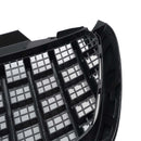 Mercedes Sprinter 2018-2026 W907  W910 Calandre de pare-chocs avant de remplacement style GT, noir brillant, avec cadre noir.-9