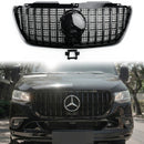 Mercedes Sprinter 2018-2026 W907  W910 GT Style glanzend zwarte grille, vervangende grille voorbumper met zwarte omlijsting.-1