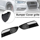2012-2016 Audi A3 8V Sportback Fog Light Honeycomb Grill Front Bumper Lower Cover Black Grill 8V3807681 8V3807682-12