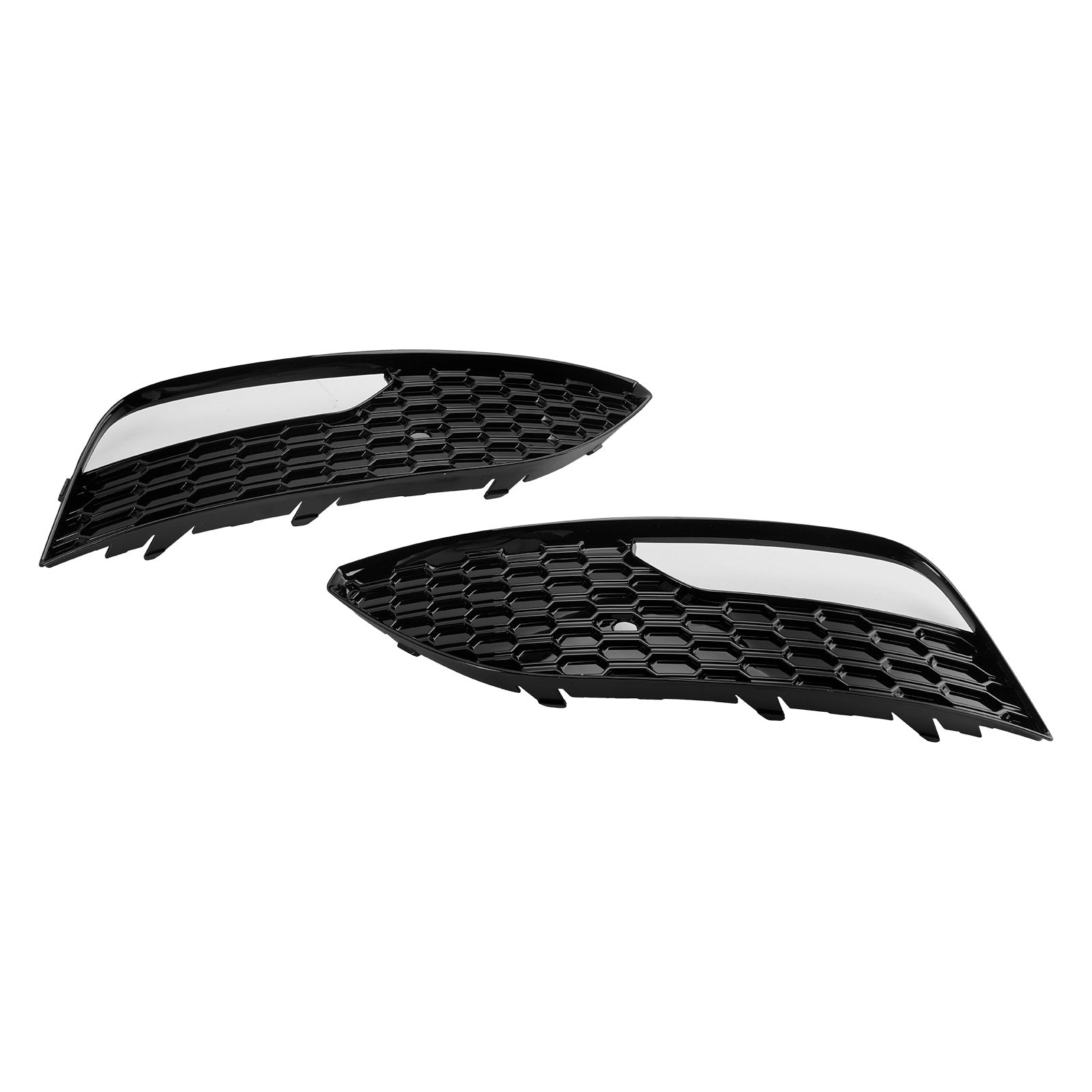 2012-2016 Audi A3 8V Sportback Fog Light Honeycomb Grill Front Bumper Lower Cover Black Grill 8V3807681 8V3807682