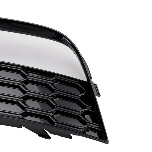 2012-2016 Audi A3 8V Sportback Fog Light Honeycomb Grill Front Bumper Lower Cover Black Grill 8V3807681 8V3807682