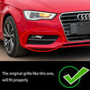 2012-2016 Audi A3 8V Sportback Fog Light Honeycomb Grill Front Bumper Lower Cover Black Grill 8V3807681 8V3807682-21