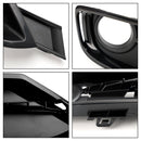 BMW 2013-2015 draftHybrid 3 Series 2PCS Front Bumper Fog Light Grille Covers-4