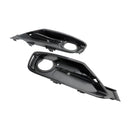 BMW 2013-2015 draftHybrid 3 Series 2PCS Front Bumper Fog Light Grille Covers-16