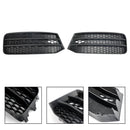 2015-2018 Audi A1 8X Honeycomb Lower Grile Front Bumper Pair Fog Light Cover Grill 8XA807681B 8XA807682B-16