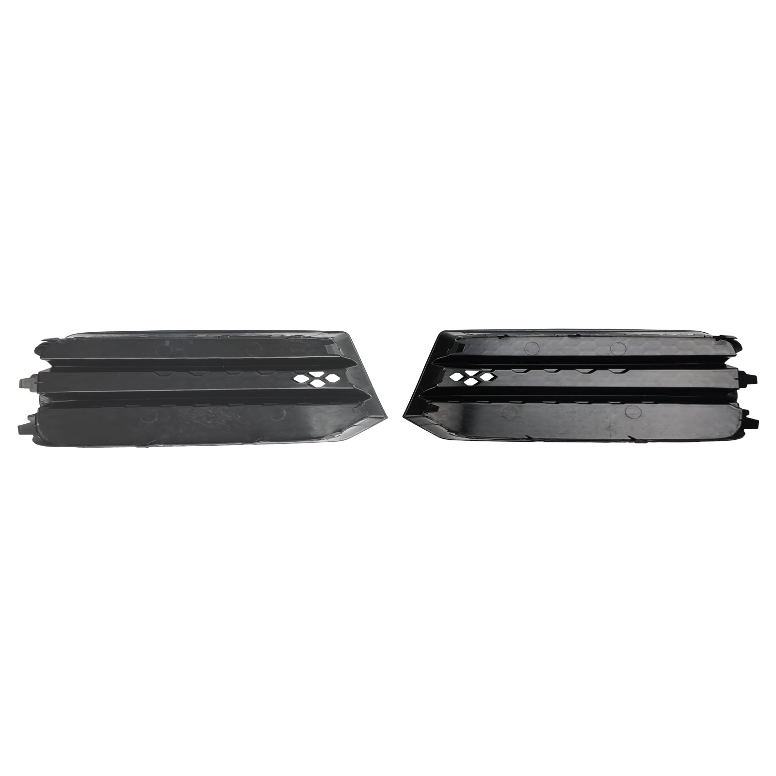 2015-2018 Audi A1 8X Honeycomb Lower Grile Front Bumper Pair Fog Light Cover Grill 8XA807681B 8XA807682B