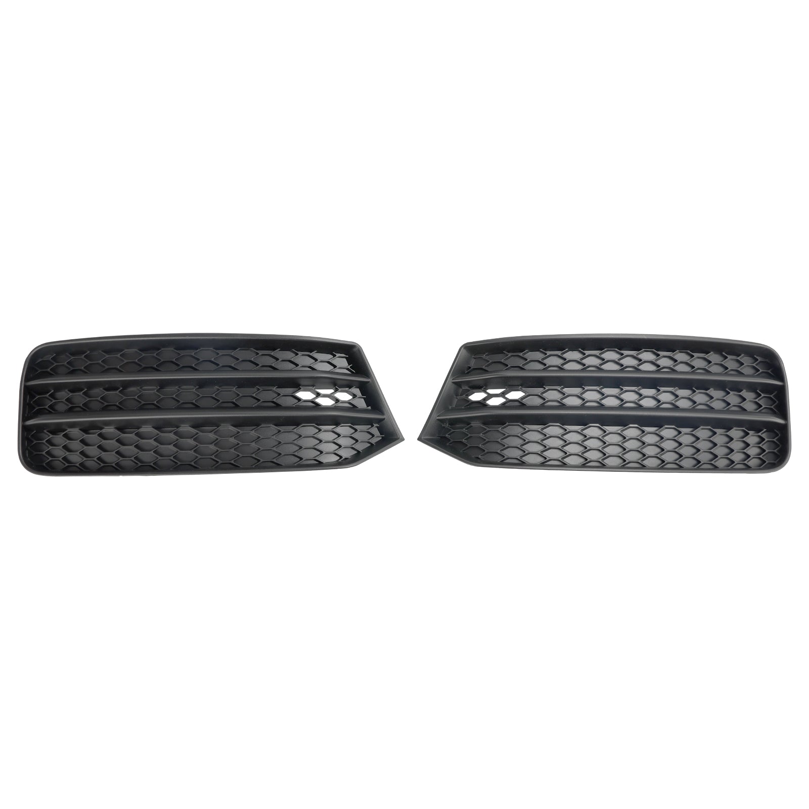 2015-2018 Audi A1 8X Honeycomb Lower Grile Front Bumper Pair Fog Light Cover Grill 8XA807681B 8XA807682B