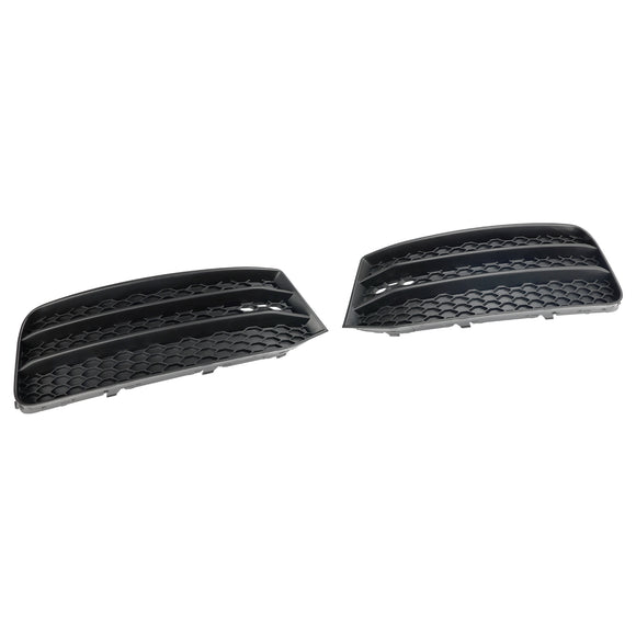 2015-2018 Audi A1 8X Honeycomb Lower Grile Front Bumper Pair Fog Light Cover Grill 8XA807681B 8XA807682B