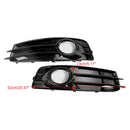 Audi A3 S-Line 8P 2009-2013 Grille de phare antibrouillard en nid d'abeille pare-chocs avant couvercle bas grille noire 8P0807682 8P0807681-15