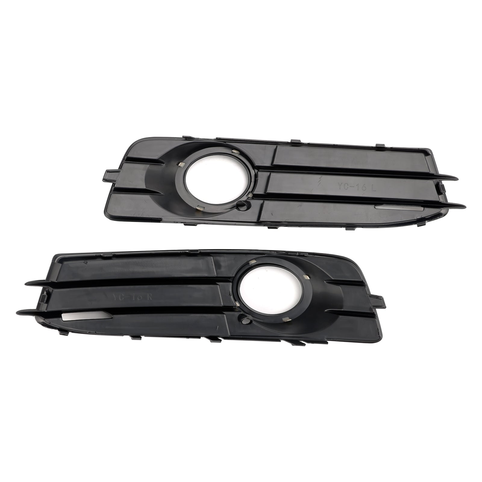 Audi A3 S-Line 8P 2009-2013 Honeycomb Fog Light Grille Front Bumper Lowe Cover Black Grill 8P0807682 8P0807681
