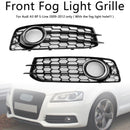 Audi A3 S-Line 8P 2009-2013 Grille de phare antibrouillard en nid d'abeille pare-chocs avant couvercle bas grille noire 8P0807682 8P0807681-19