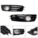 Audi A3 S-Line 8P 2009-2013 Grille de phare antibrouillard en nid d'abeille pare-chocs avant couvercle bas grille noire 8P0807682 8P0807681-33