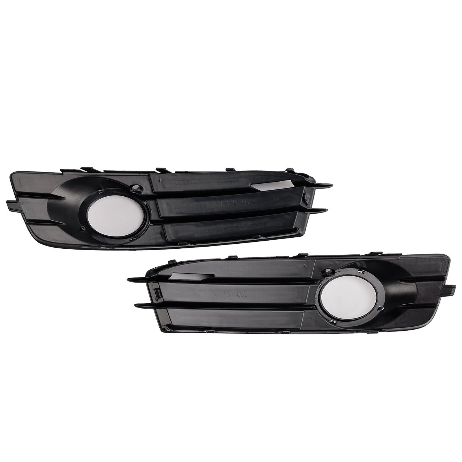Audi A3 S-Line 8P 2009-2013 Honeycomb Fog Light Grille Front Bumper Lowe Cover Black Grill 8P0807682 8P0807681