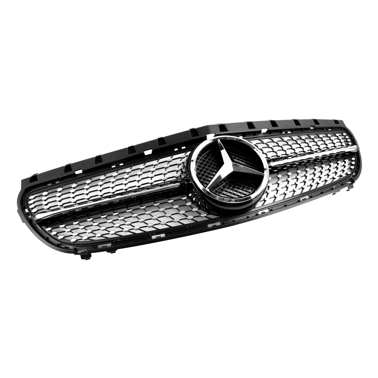 Reemplazo de rejilla de parachoques delantero para Mercedes Benz Clase B W246 B180 B200 B250 Facelift 2014.11-2018