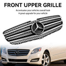 Mercedes-Benz 2010-2013 R-Klasse W251 R300/350/500/320CDI Frontstoßstangengrill Chrom Schwarz Ersatzgrill-3