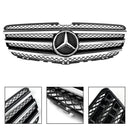 Mercedes-Benz 2010-2013 R-Klasse W251 R300/350/500/320CDI Frontstoßstangengrill Chrom Schwarz Ersatzgrill-6