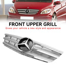 Mercedes-Benz 2009-2011 B-Klasse W245 B170/180/200 Frontstoßstangengrill Chrom Schwarz Ersatzgrill-4