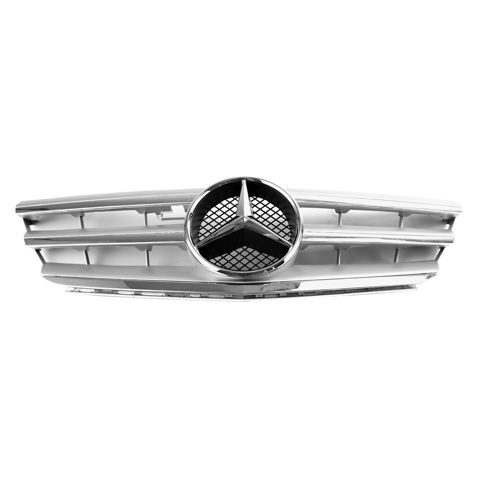 Mercedes-Benz 2009-2011 B-Class W245 B170/180/200 Front Bumper Grille Chrome Black Replacement Grill