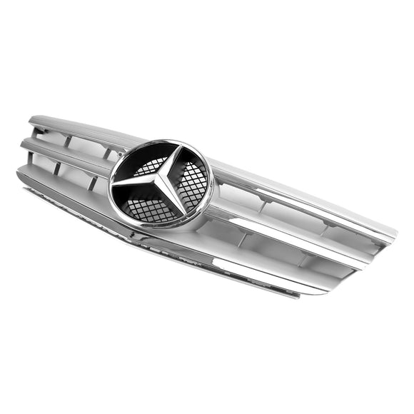Mercedes-Benz 2009-2011 B-Klasse W245 B170/180/200 Frontstoßstangengrill Chrom Schwarz Ersatzgrill