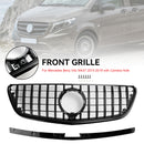 Mercedes Benz Vito / Metris 2015 2016 2017 2018 2019 W447 Diamond Grille Front Bumper Chrome Grill-16