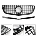 Mercedes Benz Vito / Metris 2015 2016 2017 2018 2019 W447 Diamond Grille Front Bumper Chrome Grill-12