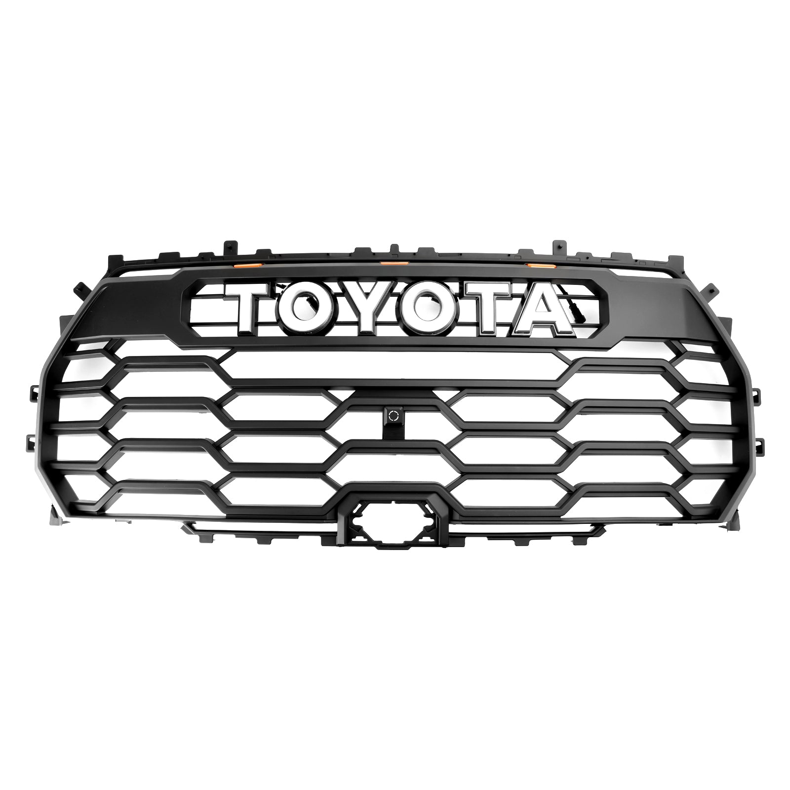 2022-2025 Toyota Tundra TRD PRO Style Front Bumper Grill Matte Black Grille