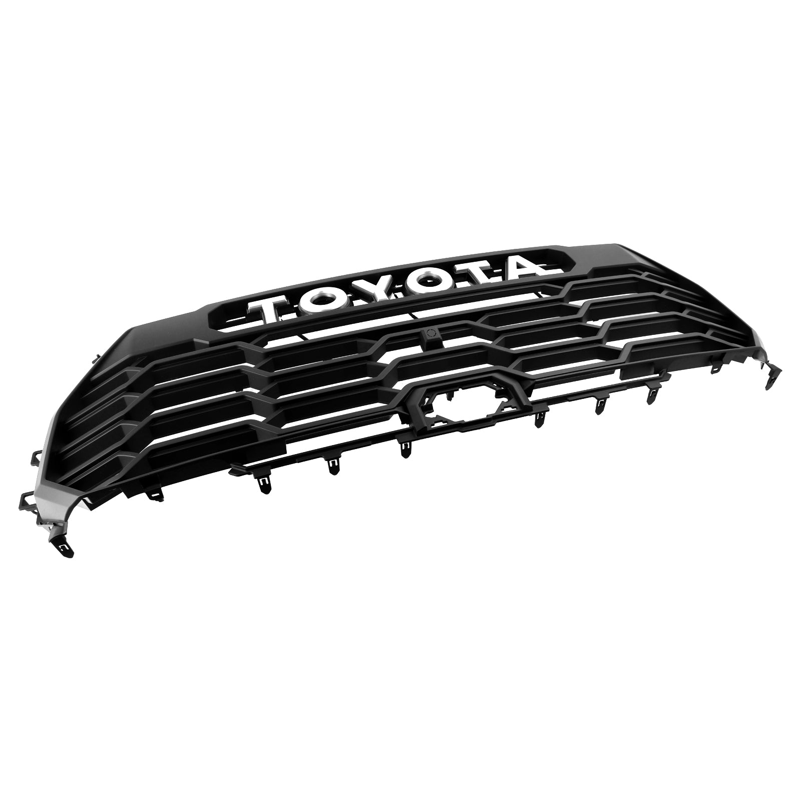 Parrilla delantera estilo TRD PRO de Toyota Tundra 2022-2025, color negro mate