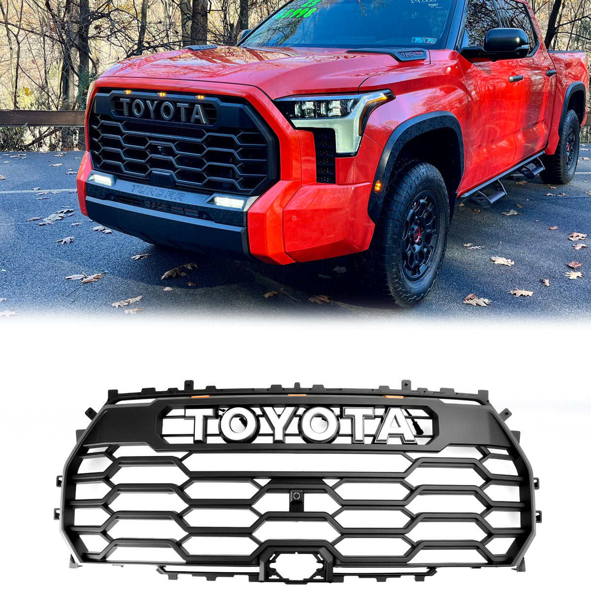 New and Used Toyota Tundra Heritage front grill decals 2022 2023 2024 New and Used Toyota Tundra Heritage front grill decals 2022 2023 2024