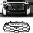 2022-2025 Toyota Tundra TRD PRO Style Front Bumper Grill Matte Black Grille-2