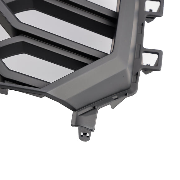 Toyota Tundra 2022-2026 TRD PRO Style Grill Matte Black Front Bumper Replacement Grille With LED & Light Bar & TOYOTA Letter