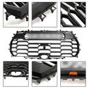 2022-2025 Toyota Tundra TRD PRO Style Front Bumper Grill Matte Black Grille-5