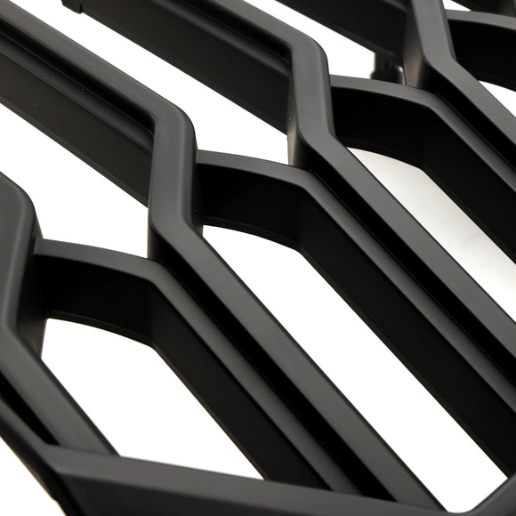 2022-2025 Toyota Tundra TRD PRO Style Front Bumper Grill Matte Black Grille