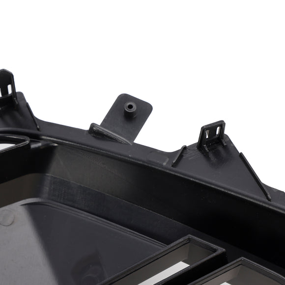 Griglia radiatore presa d'aria anteriore nera TRD PRO con LED per Toyota Tundra 2022-2025 & Lettera & Barra luminosa