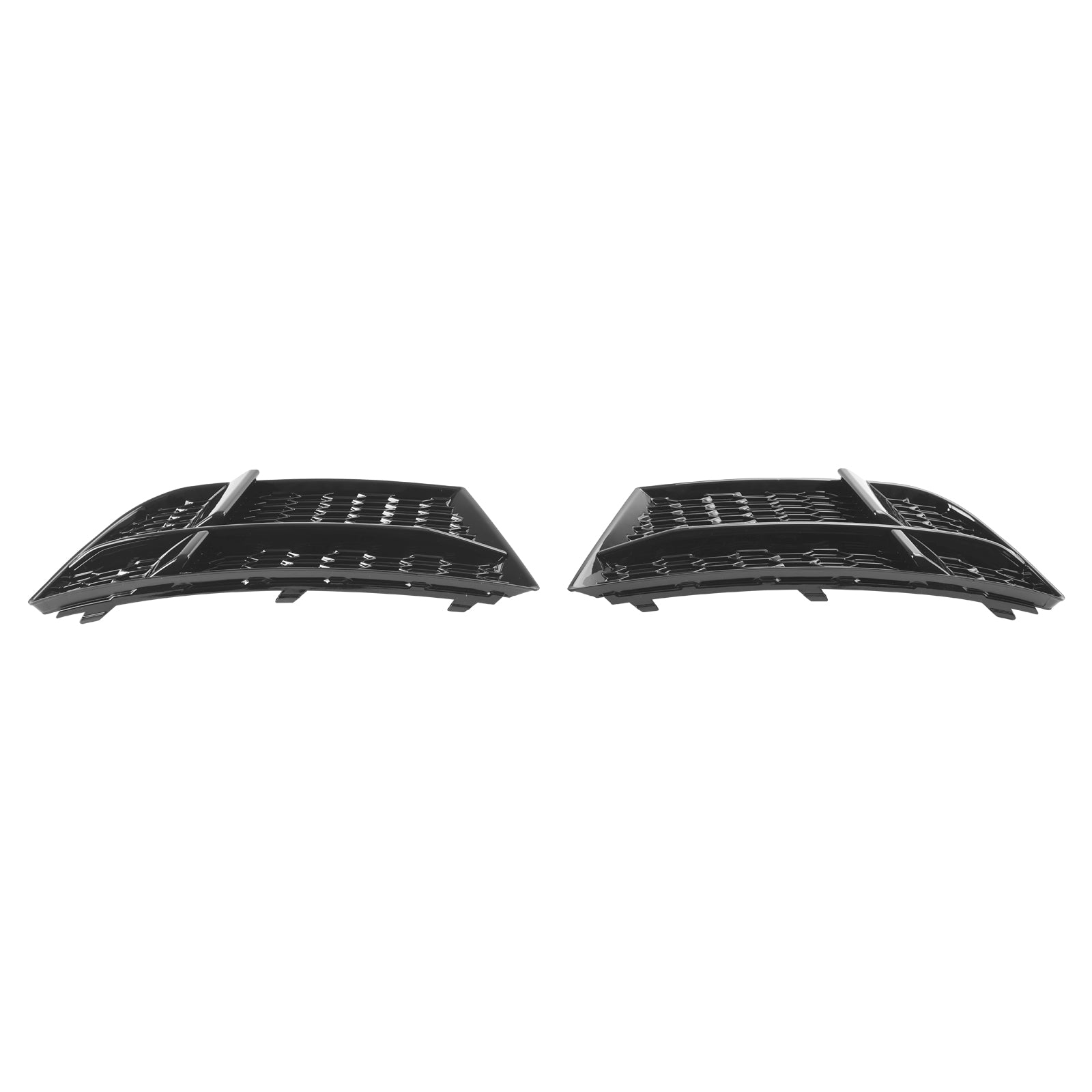 2017–2020 Audi A3 S-Line/S3 8V Honeycomb Lower Grill Front Bumper Fog Light Lower Black Cover Grille 8V3807681AE 8V3807682Q