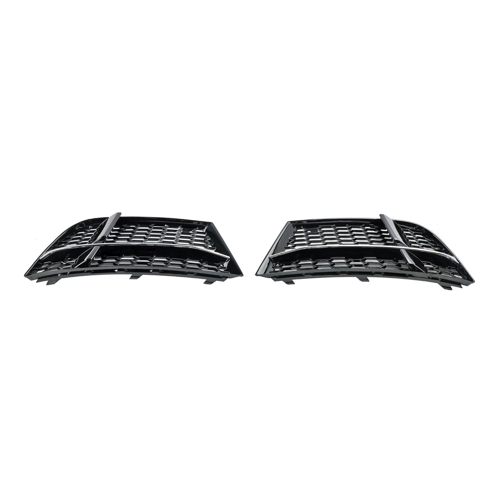 Cubierta de luz antiniebla delantera y bisel de rejilla para Audi A3 8V S-Line Sedán/Sportback/Convertible 2016.05-2020