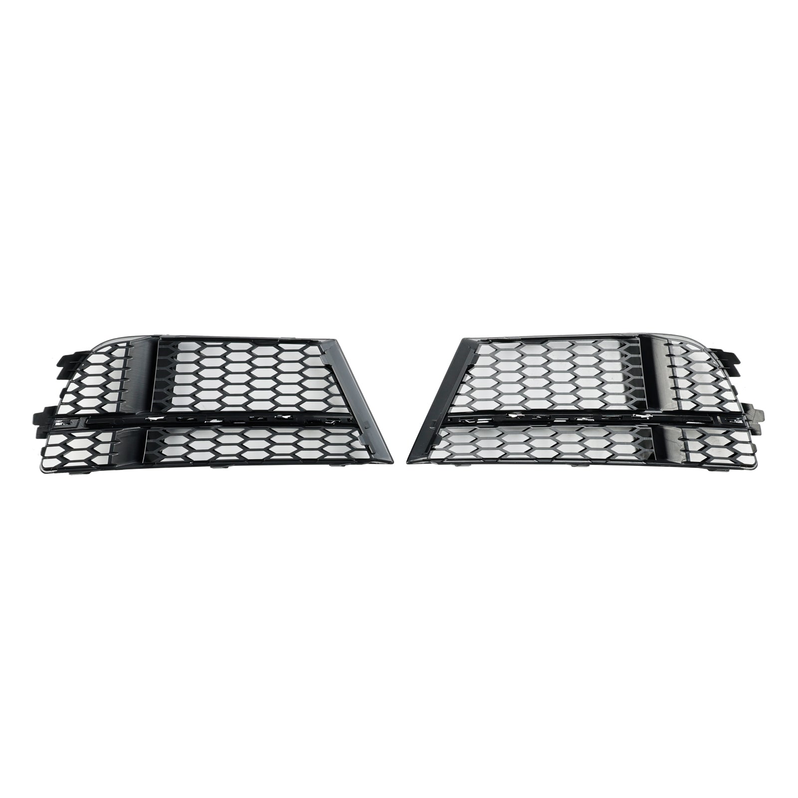 2017–2020 Audi A3 S-Line/S3 8V Honeycomb Lower Grill Front Bumper Fog Light Lower Black Cover Grille 8V3807681AE 8V3807682Q