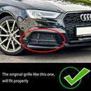 2017-2020 Audi A3 s-line/S3 8V calandre inférieure en nid d'abeille pare-chocs avant antibrouillard calandre inférieure noire 8V3807681AE 8V3807682Q-29