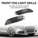 2012-2015 Audi A6 C7 Pre-Facelift Honycomb Lower Grille 2PCS Front Bumper Fog Light Black Cover Grill-28