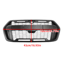 Raptor Style Grill For 2019-2026 Ford Transit 150 250 350 Front Bumper Grill Replacement Matte Black Grille With FORD Letter-4