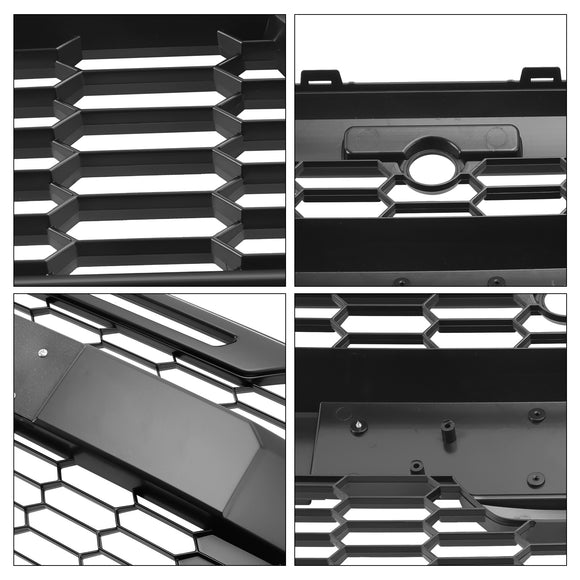 Raptor Style Grill For 2019-2026 Ford Transit 150 250 350 Front Bumper Grill Replacement Matte Black Grille With FORD Letter