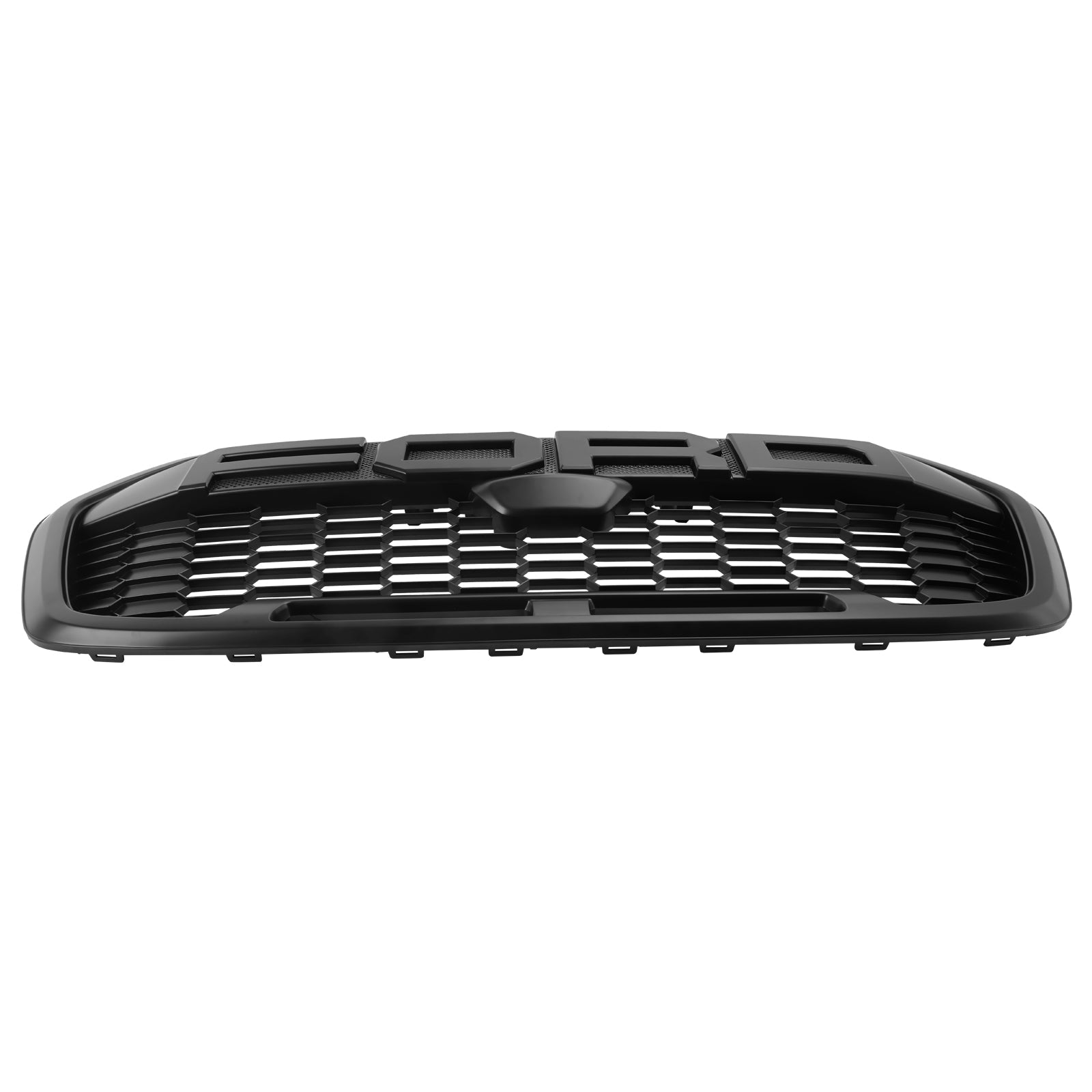 Reemplazo de rejilla de parachoques delantero estilo Raptor Trail para Ford Transit MK8 2019-2024, color negro mate