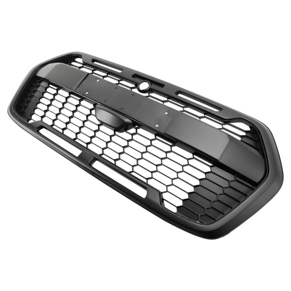 Raptor Style Grill For 2019-2026 Ford Transit 150 250 350 Front Bumper Grill Replacement Matte Black Grille With FORD Letter